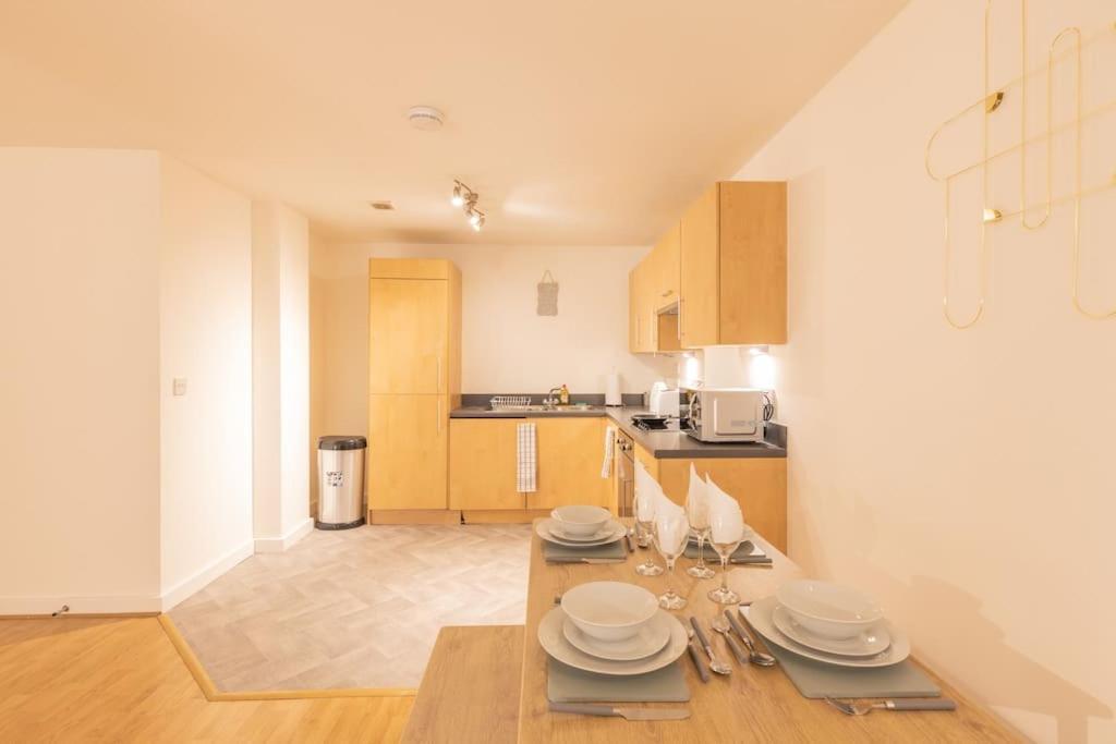 Cosy, Modern City Centre Apartment Free Parking Leicester Exterior foto